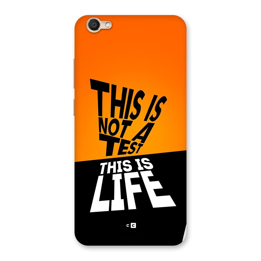 Test Life Back Case for Vivo V5