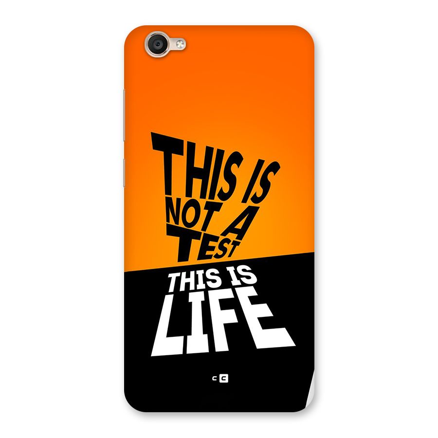 Test Life Back Case for Vivo Y55s