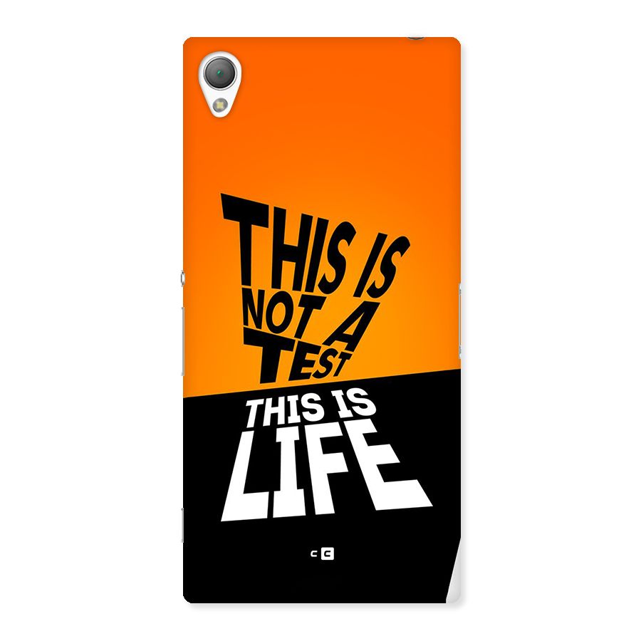 Test Life Back Case for Xperia Z3