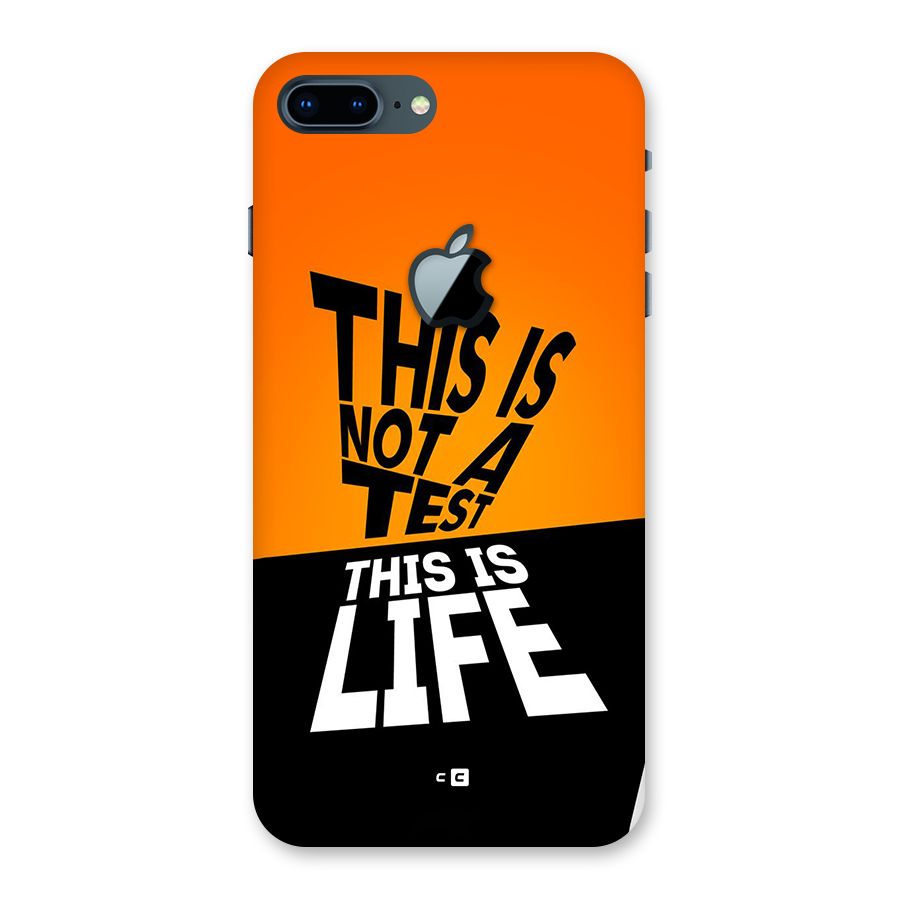 Test Life Back Case for iPhone 7 Plus Apple Cut