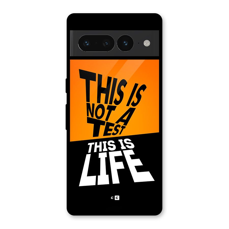 Test Life Glass Back Case for Google Pixel 7 Pro