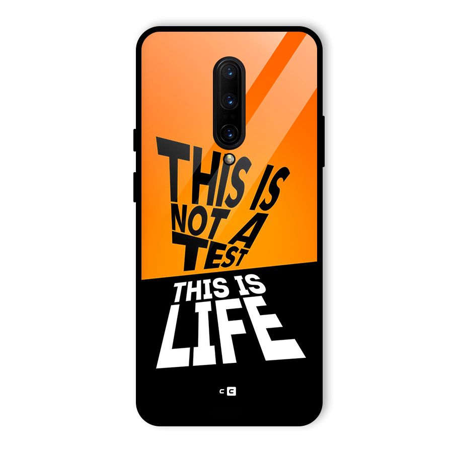 Test Life Glass Back Case for OnePlus 7 Pro