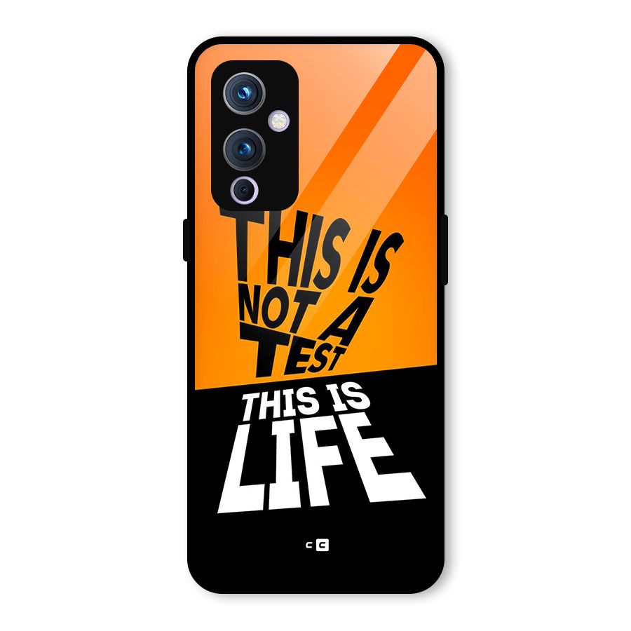 Test Life Glass Back Case for OnePlus 9