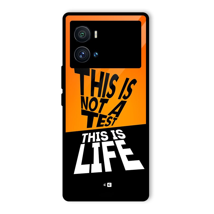 Test Life Glass Back Case for Vivo iQOO 9 Pro