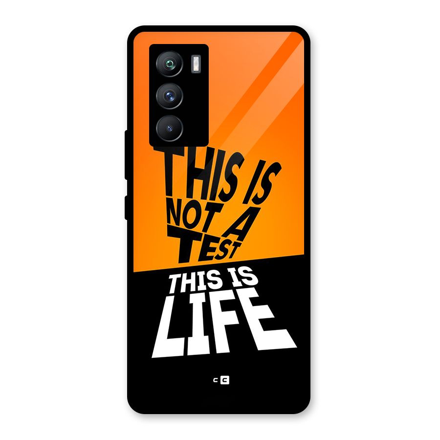 Test Life Glass Back Case for Vivo iQOO 9 SE