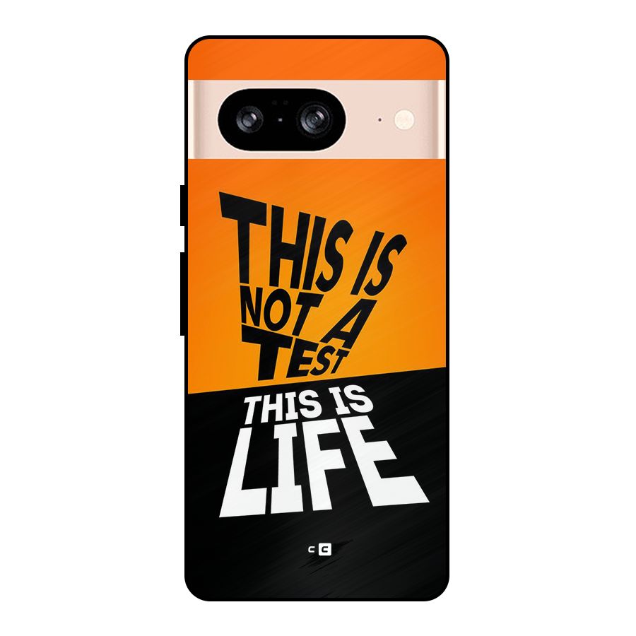 Test Life Metal Back Case for Google Pixel 8
