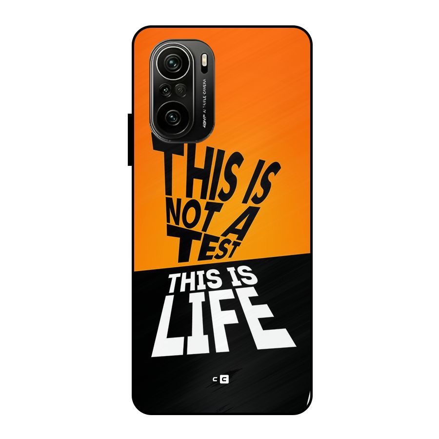 Test Life Metal Back Case for Mi 11X Pro