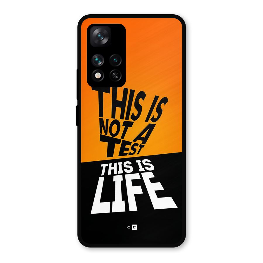 Test Life Metal Back Case for Xiaomi 11i 5G