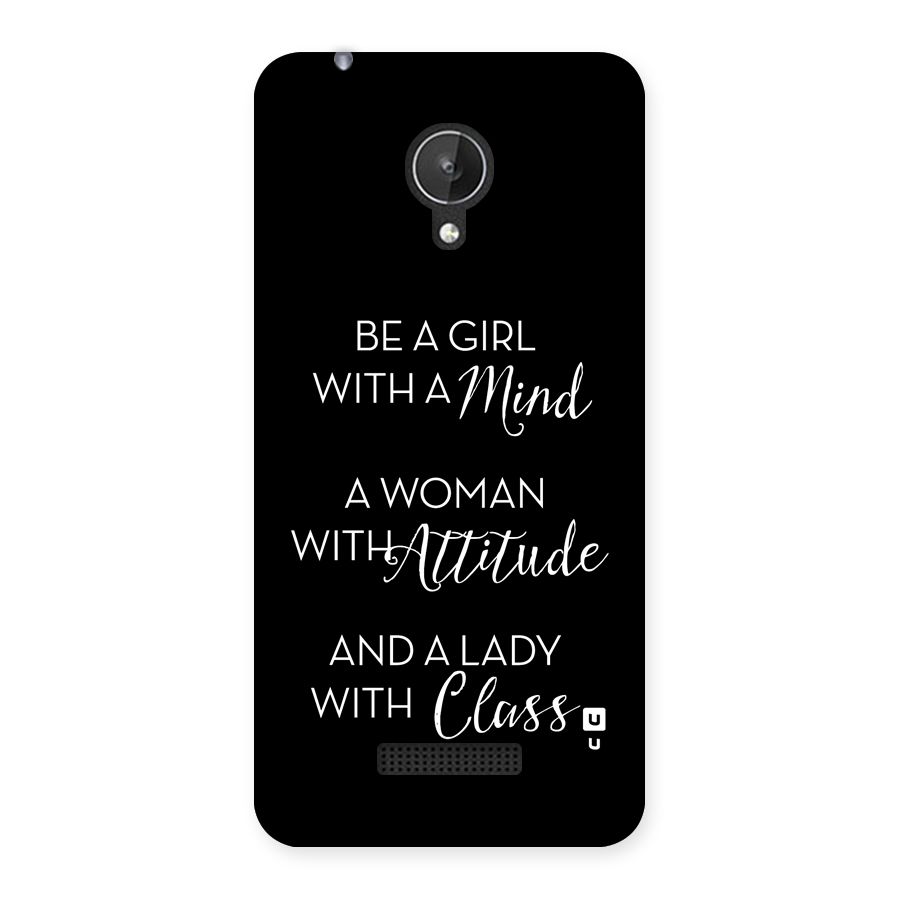 The-Mindset Back Case for Canvas Spark Q380