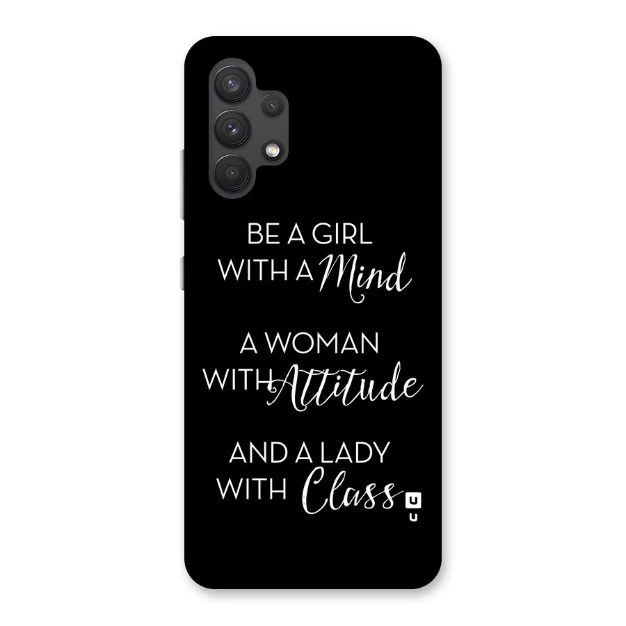 The-Mindset Back Case for Galaxy A32