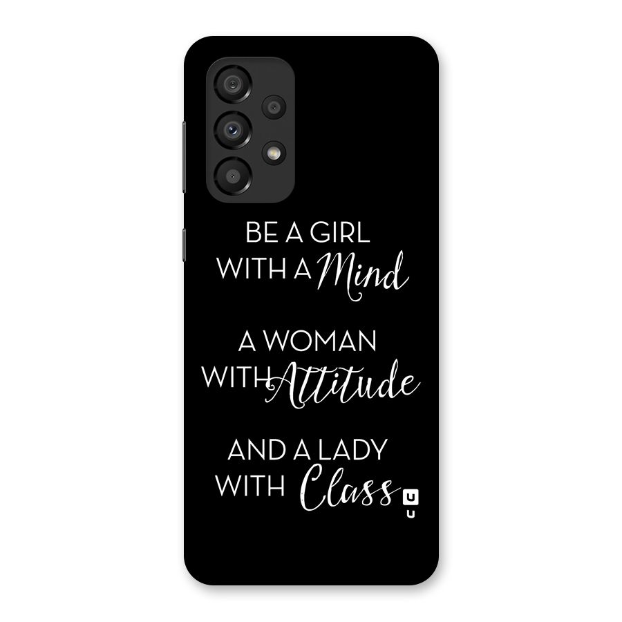 The-Mindset Back Case for Galaxy A33 5G