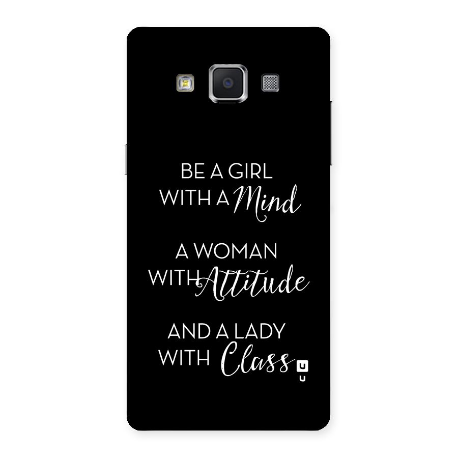 The-Mindset Back Case for Galaxy A5