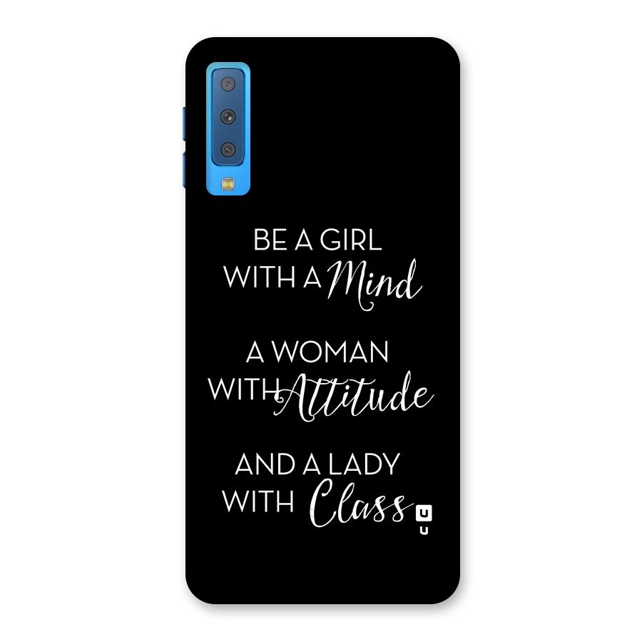 The-Mindset Back Case for Galaxy A7 (2018)