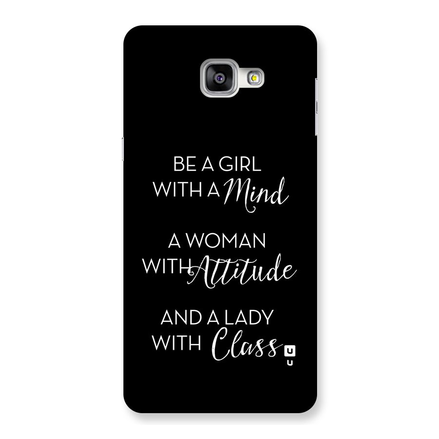 The-Mindset Back Case for Galaxy A9