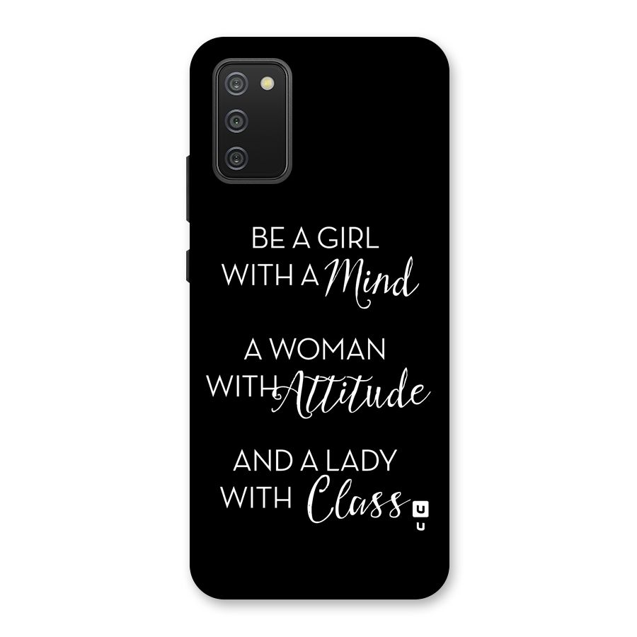 The-Mindset Back Case for Galaxy F02s