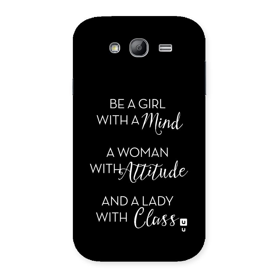 The-Mindset Back Case for Galaxy Grand