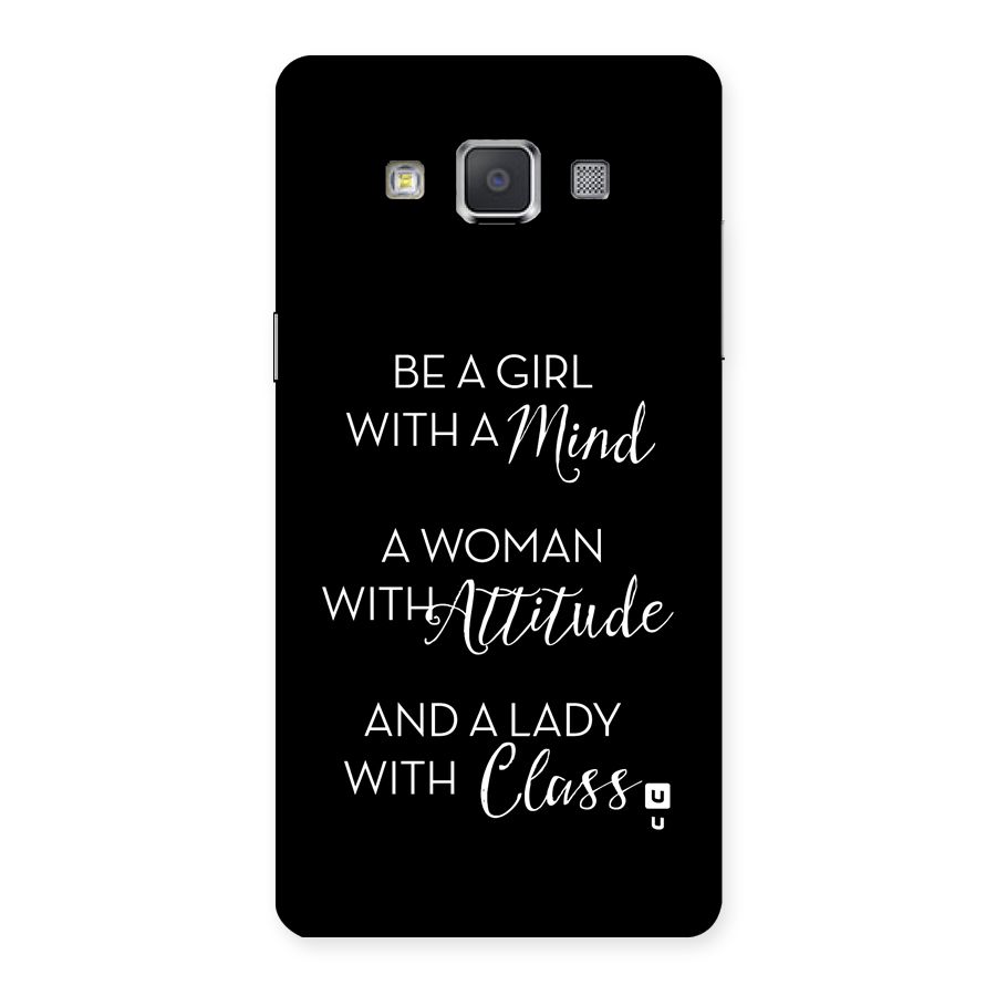 The-Mindset Back Case for Galaxy Grand Max