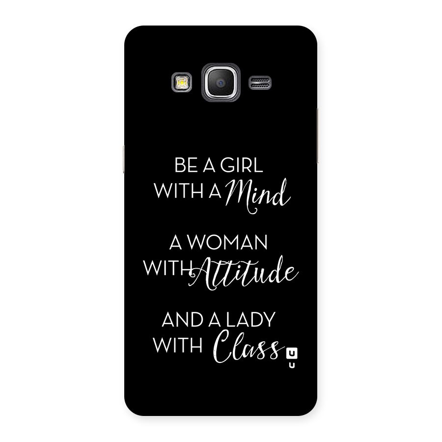 The-Mindset Back Case for Galaxy Grand Prime