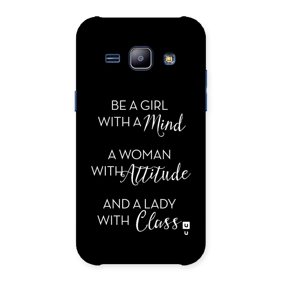 The-Mindset Back Case for Galaxy J1