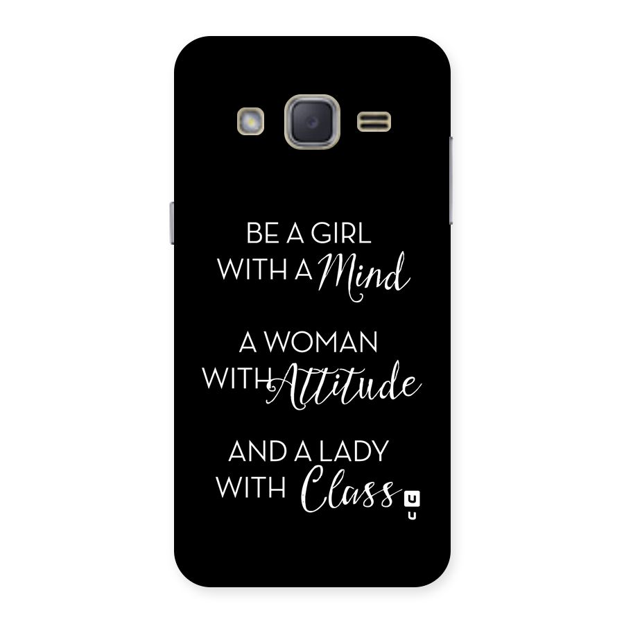 The-Mindset Back Case for Galaxy J2