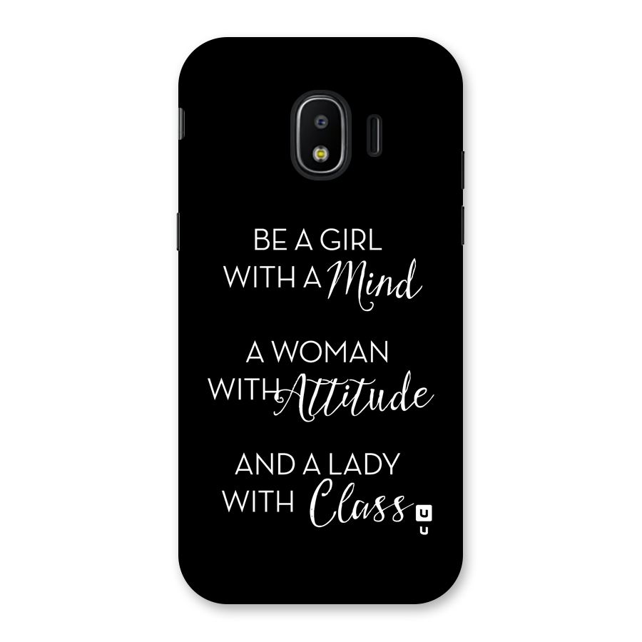 The-Mindset Back Case for Galaxy J2 Pro 2018