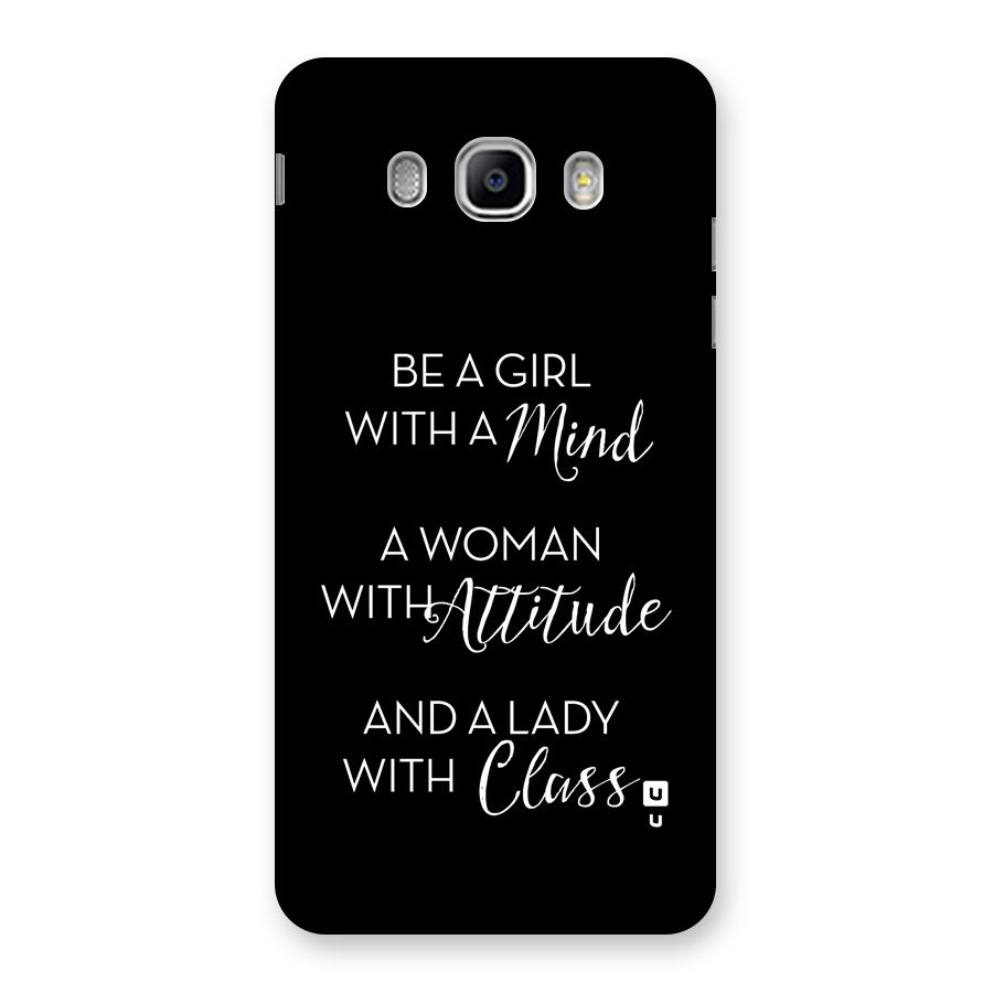 The-Mindset Back Case for Galaxy J5 2016