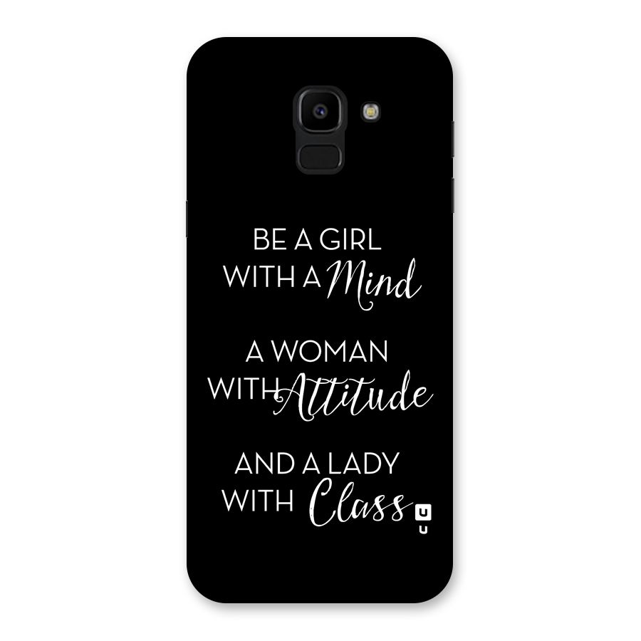 The-Mindset Back Case for Galaxy J6
