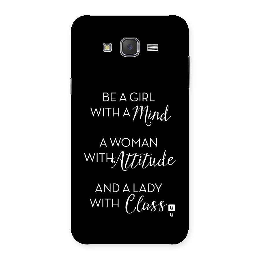 The-Mindset Back Case for Galaxy J7