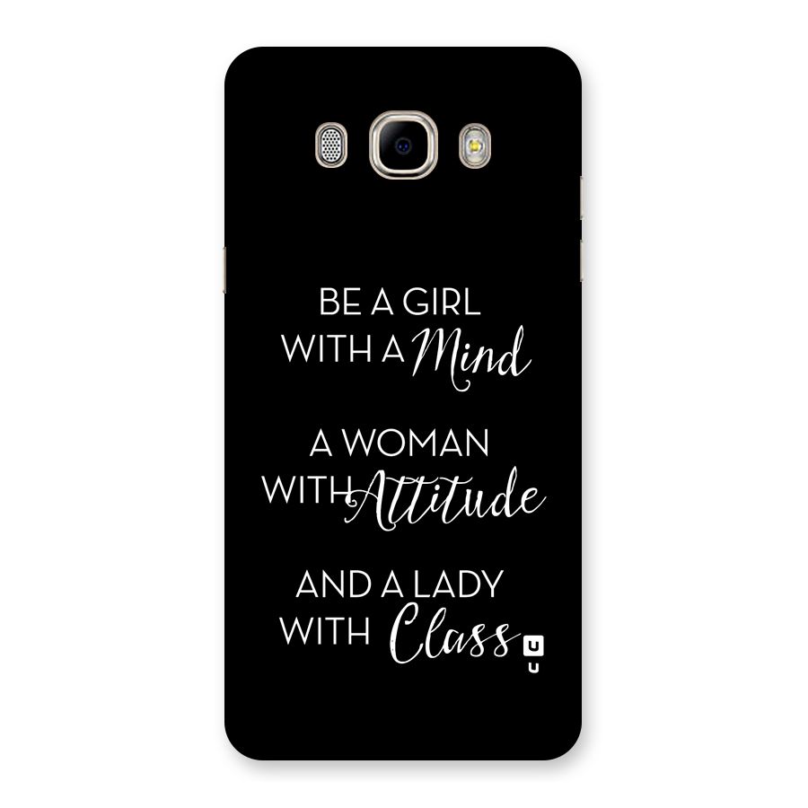 The-Mindset Back Case for Galaxy J7 2016