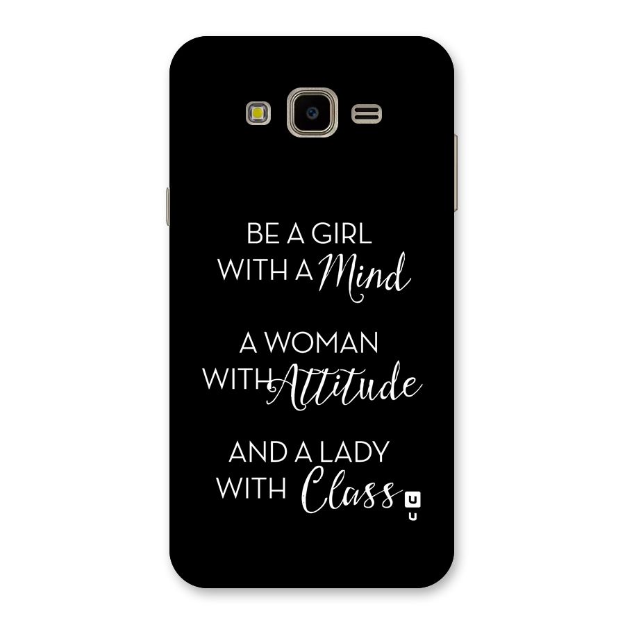 The-Mindset Back Case for Galaxy J7 Nxt