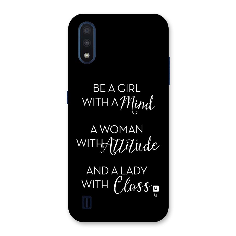 The-Mindset Back Case for Galaxy M01
