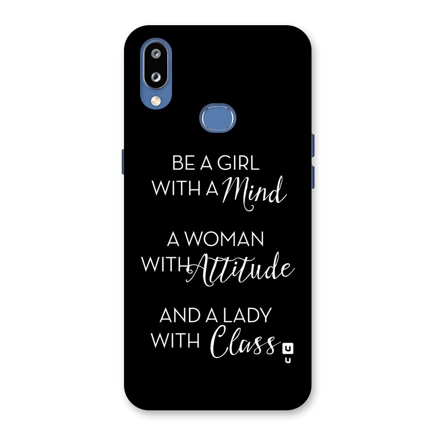 The-Mindset Back Case for Galaxy M01s