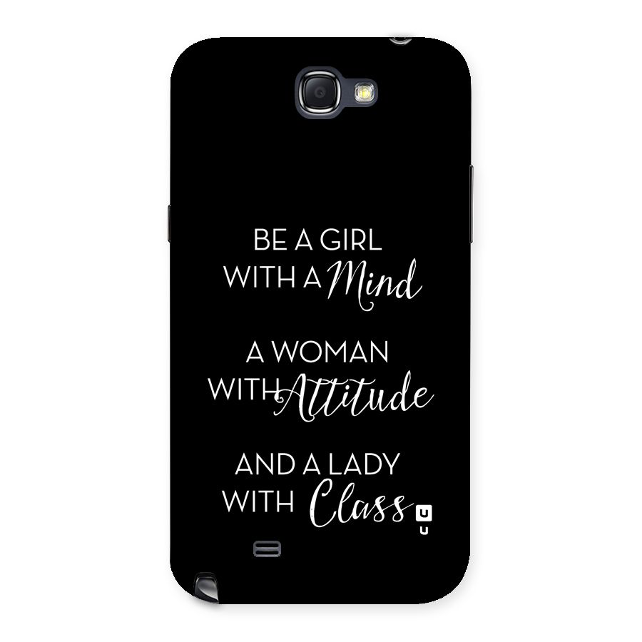 The-Mindset Back Case for Galaxy Note 2