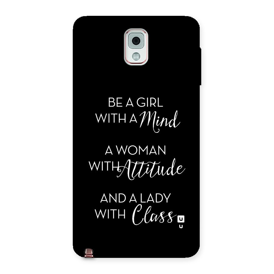 The-Mindset Back Case for Galaxy Note 3