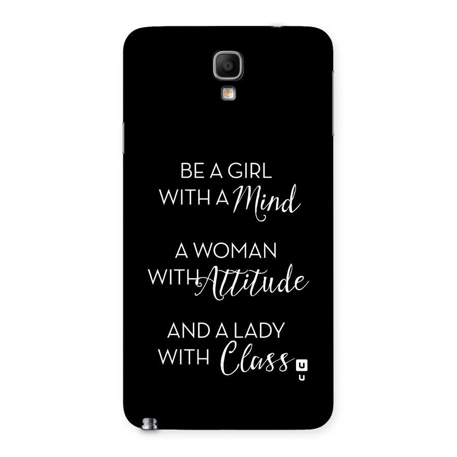 The-Mindset Back Case for Galaxy Note 3 Neo