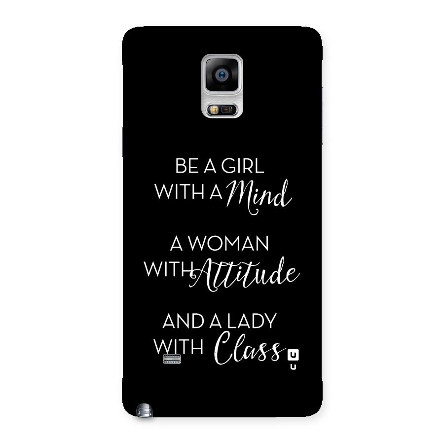 The-Mindset Back Case for Galaxy Note 4