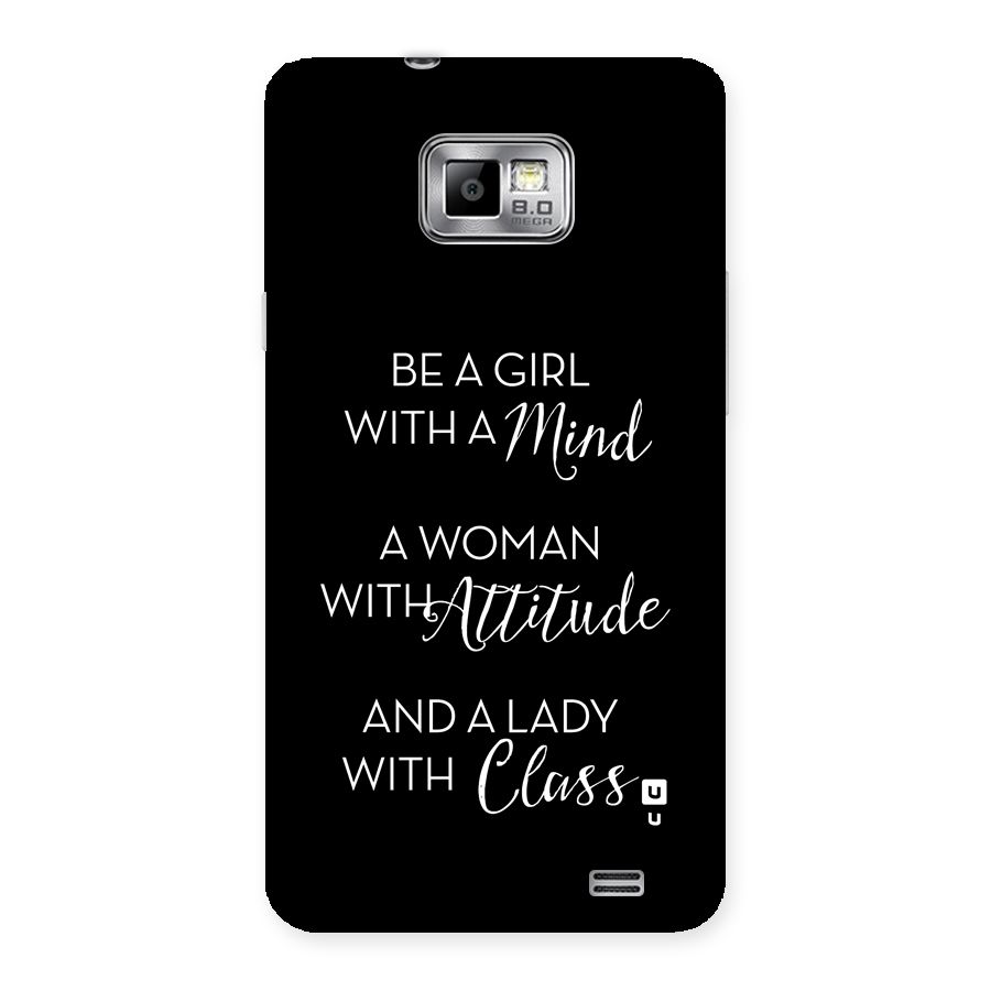 The-Mindset Back Case for Galaxy S2