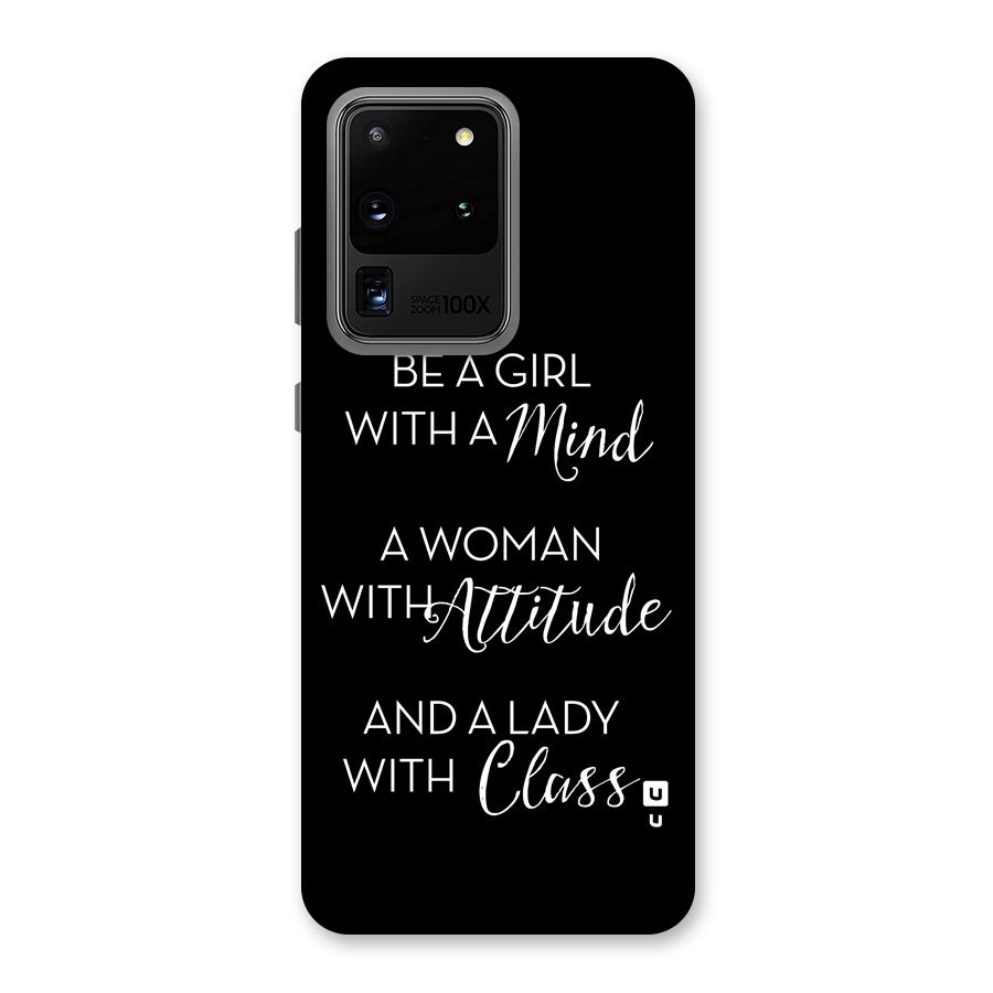 The-Mindset Back Case for Galaxy S20 Ultra