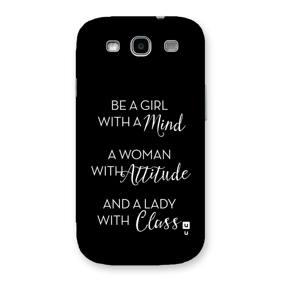 The-Mindset Back Case for Galaxy S3