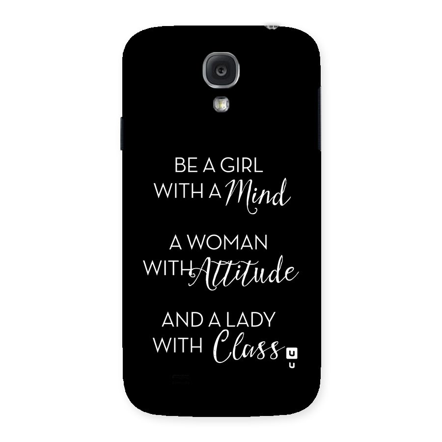 The-Mindset Back Case for Galaxy S4