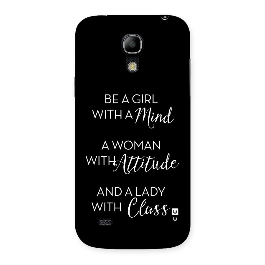 The-Mindset Back Case for Galaxy S4 Mini