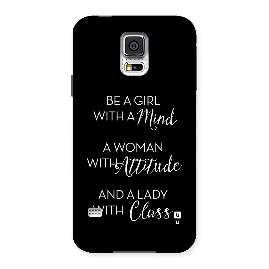 The-Mindset Back Case for Galaxy S5