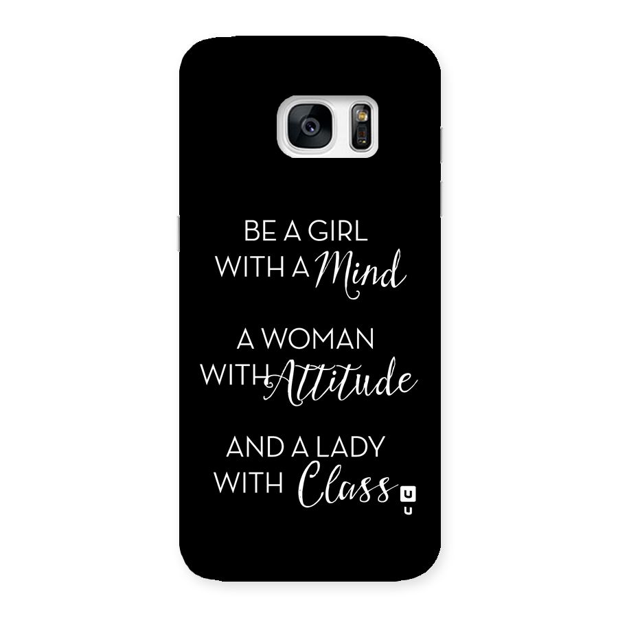 The-Mindset Back Case for Galaxy S7 Edge