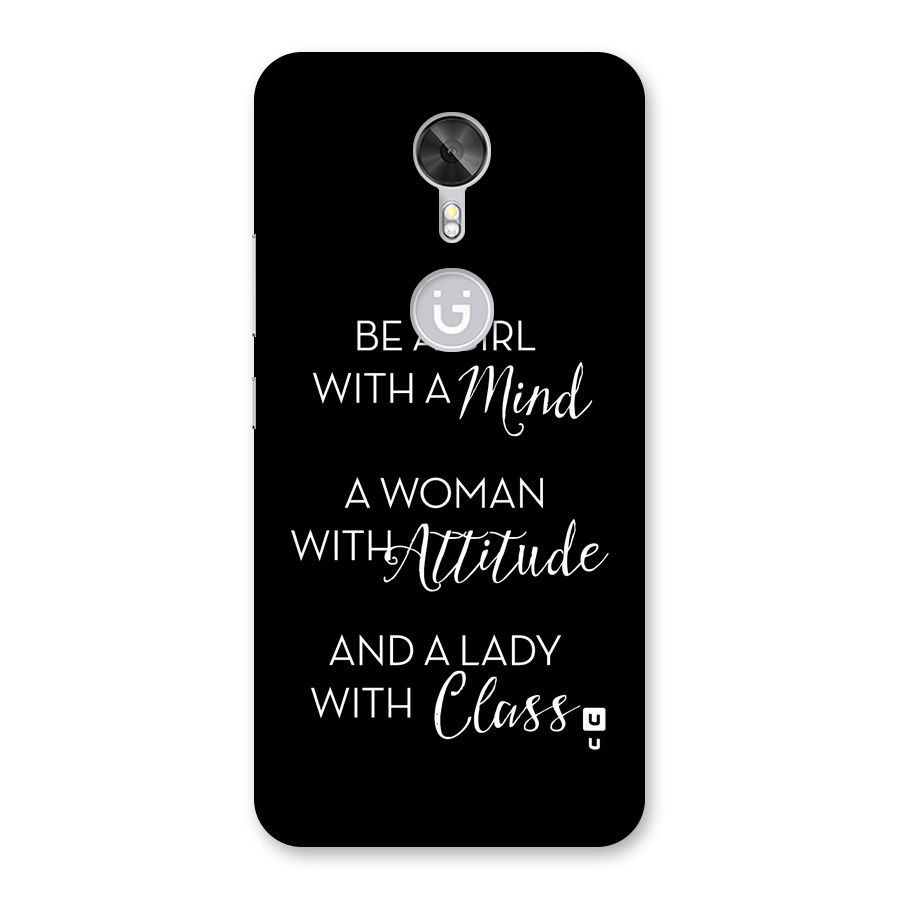 The-Mindset Back Case for Gionee A1