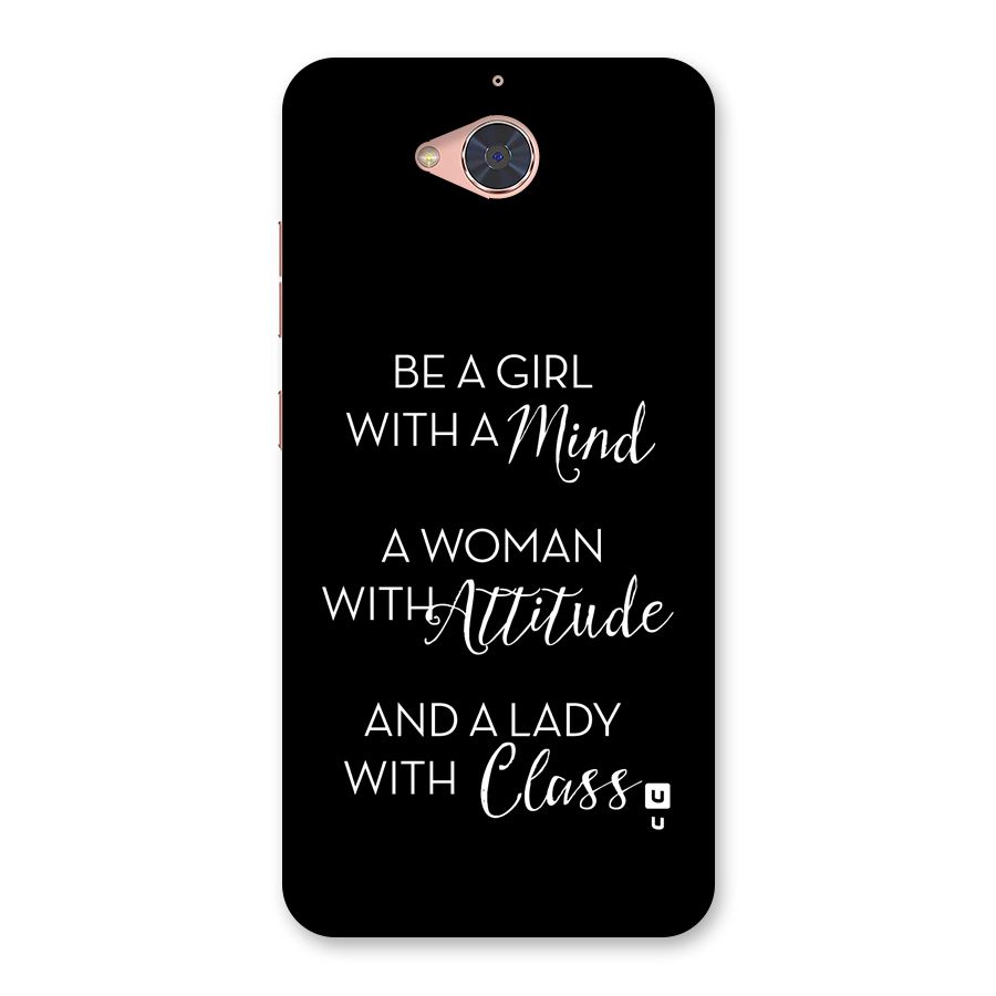 The-Mindset Back Case for Gionee S6 Pro
