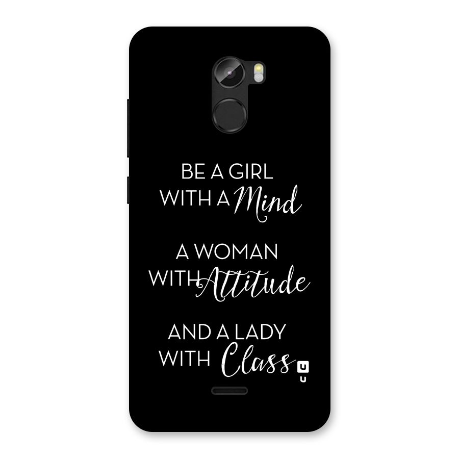 The-Mindset Back Case for Gionee X1