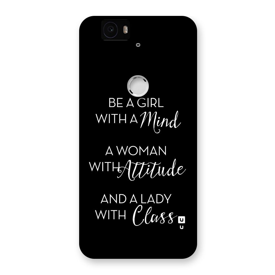 The-Mindset Back Case for Google Nexus 6P