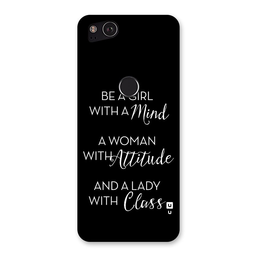 The-Mindset Back Case for Google Pixel 2