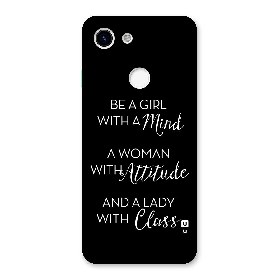 The-Mindset Back Case for Google Pixel 3