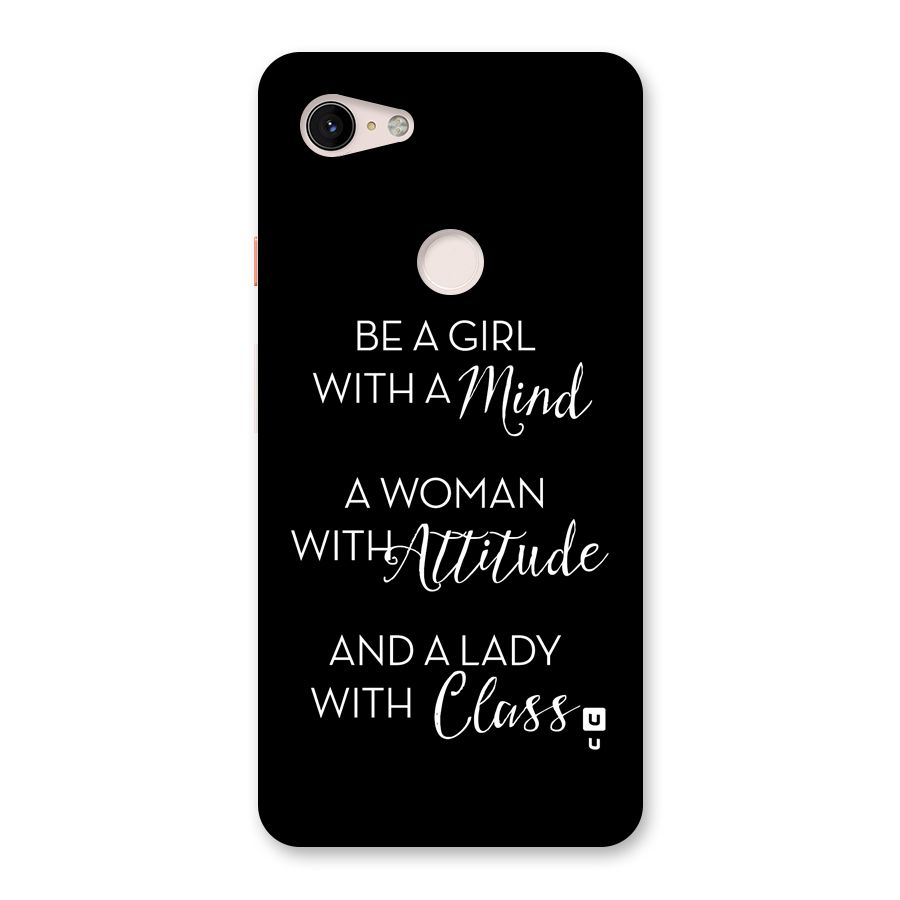 The-Mindset Back Case for Google Pixel 3 XL